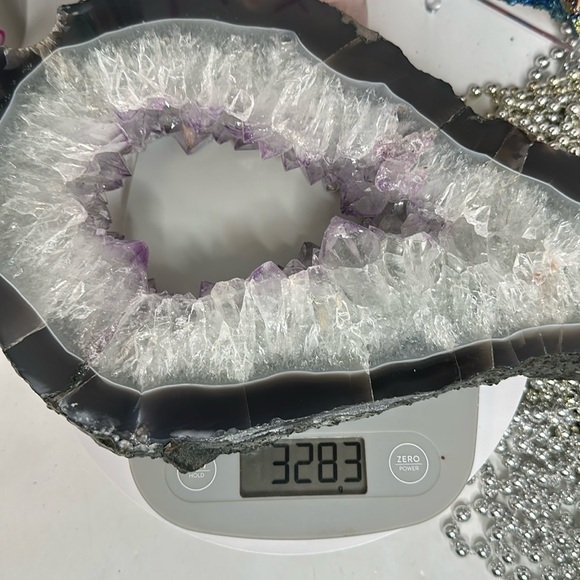 Agate & Amethyst “Mirror Mirror” Sugar Portal - AGMIRPORTL-001 - Picture 11 of 12